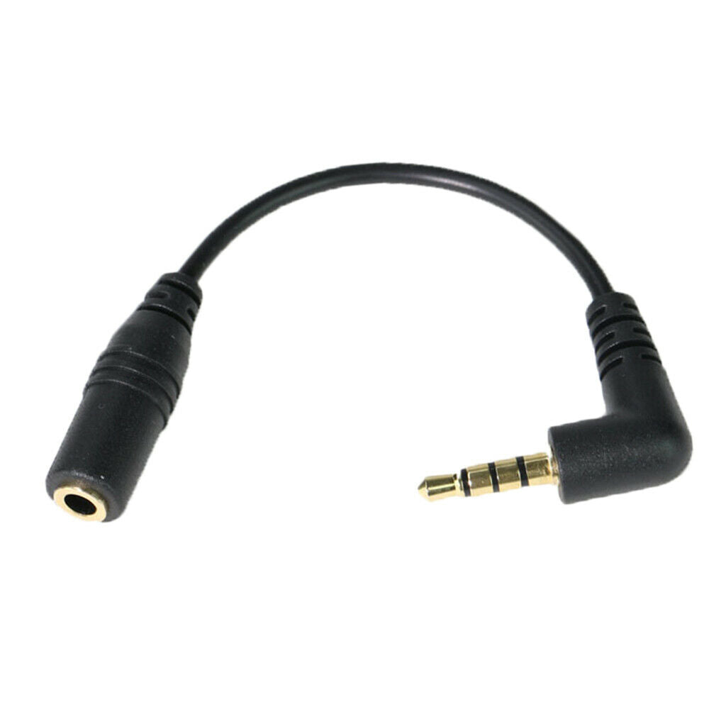 3.5mm Mini Plug To TRRS Male Audio Cable For Audio Microphone Connection