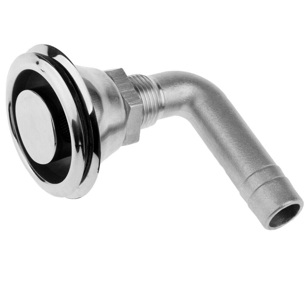 Marine Hardware 90 Degree 5/8-Inch Boat Flush Fuel / Water Tank Vent