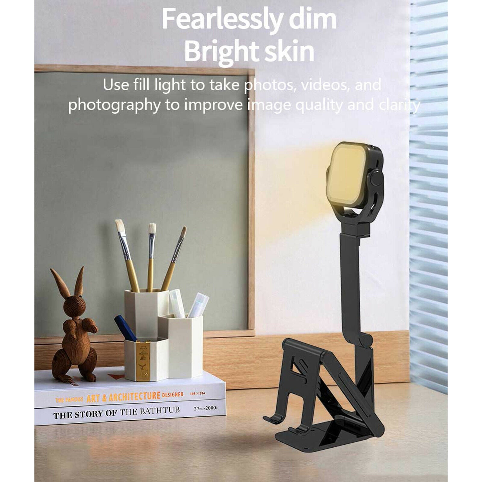 Universal Mobile Phone Tablet Desk Stand Adjustable Bracket Holder Foldable