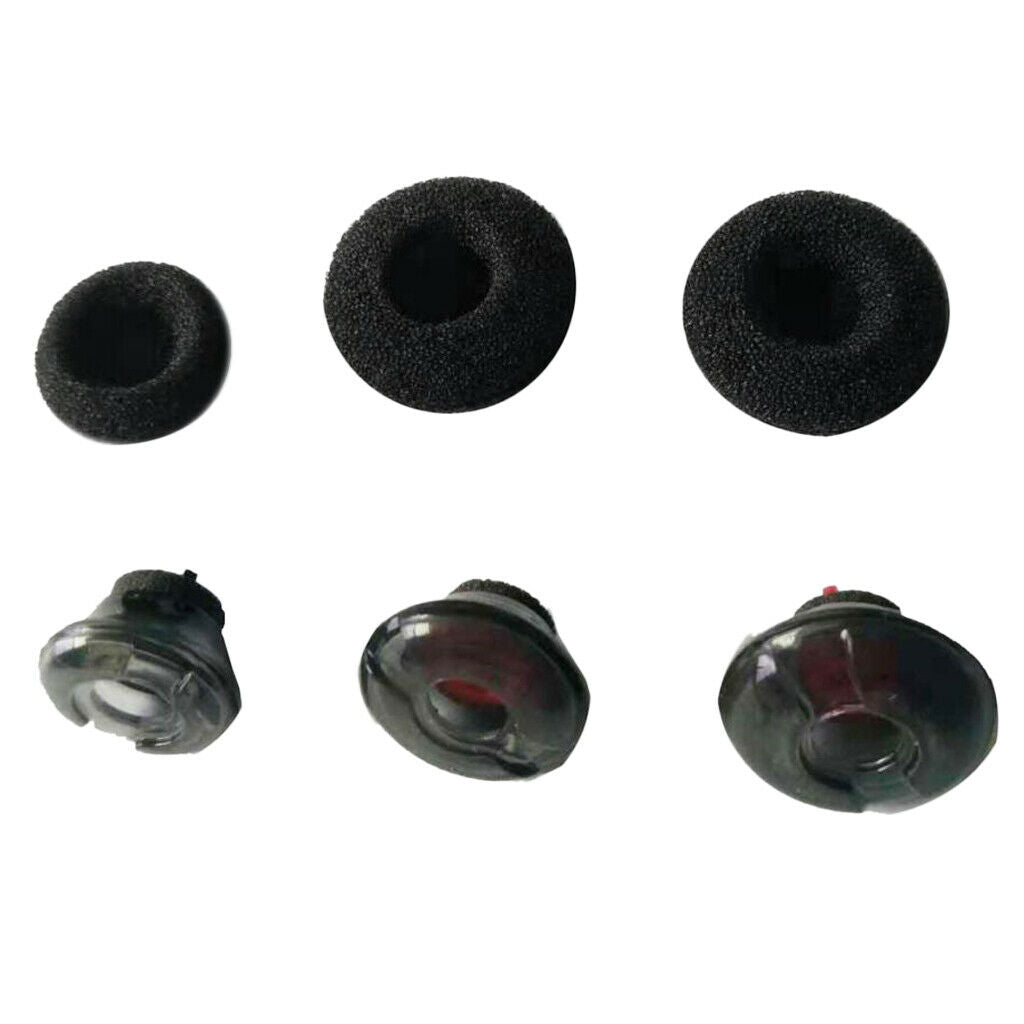 6pcs In-Ear Headphone Earbuds Tip Cover Silicone Ear Plug for Voyager Legend