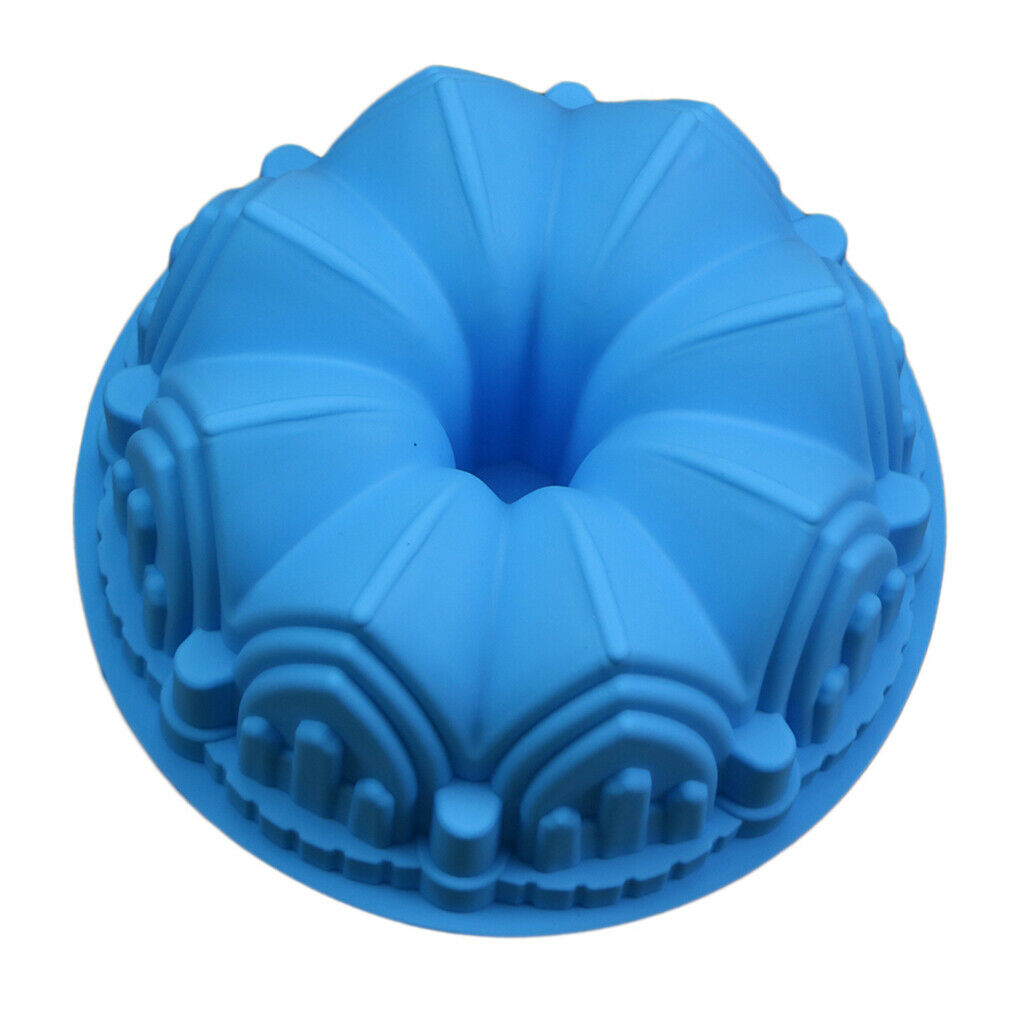 Crown Castle Silicone Cake Pan Cake Pan Mold Non Stick Baking Pan DIY Baking
