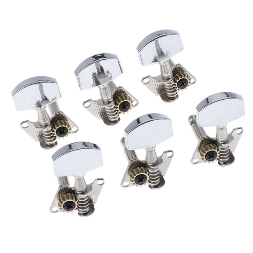 2X Tuning Pegs Tuners Machine Heads for Acoustic Folk Guitar 6Pcs