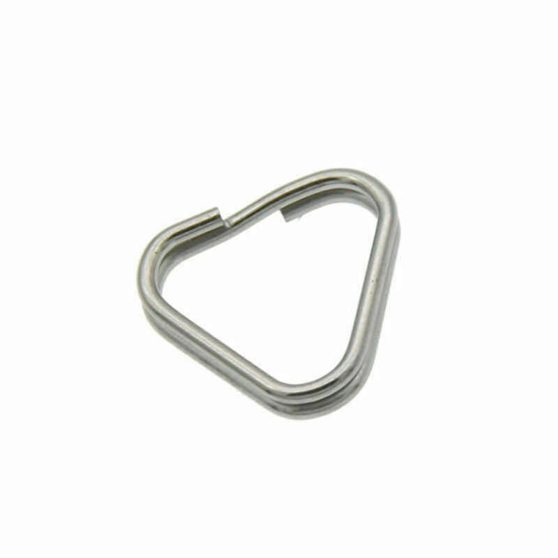 20pcs Metal Triangle Rings Split Camera Strap Hook Replacement Part Accessory