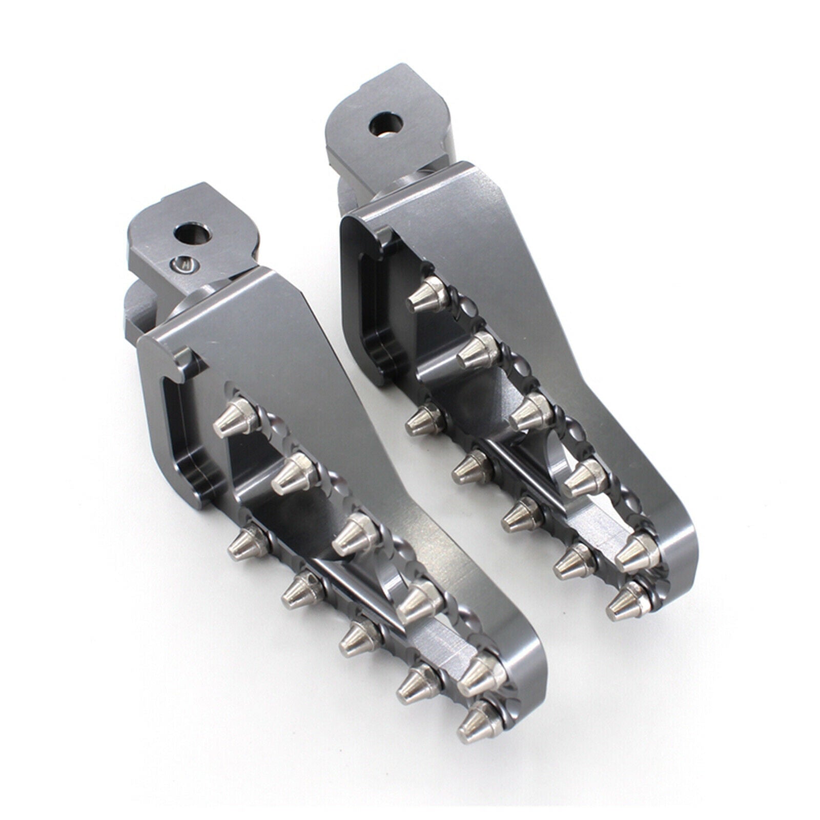 Foot Pegs Footrest Foot Pedals for Ducati 400 800 1100 15-20 Rear Titanium