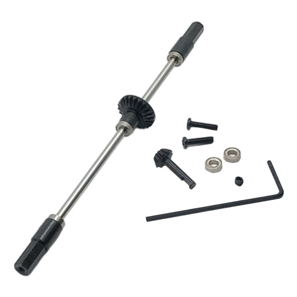 RC Car Rear Bridge Axle Set for WPL 1/16 C14 C24 RC Car Buggy Replacement
