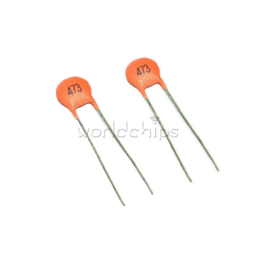 100Pcs Ceramic Capacitor DIP 0.047UF 50V 473 47000PF
