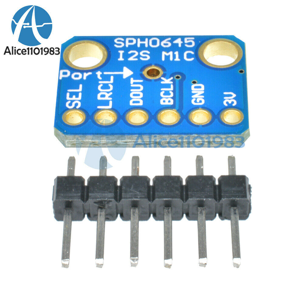 SPH0645LM4H I2S MEMS Breakout Microphone Output Module For Cortex M Arduino Zero