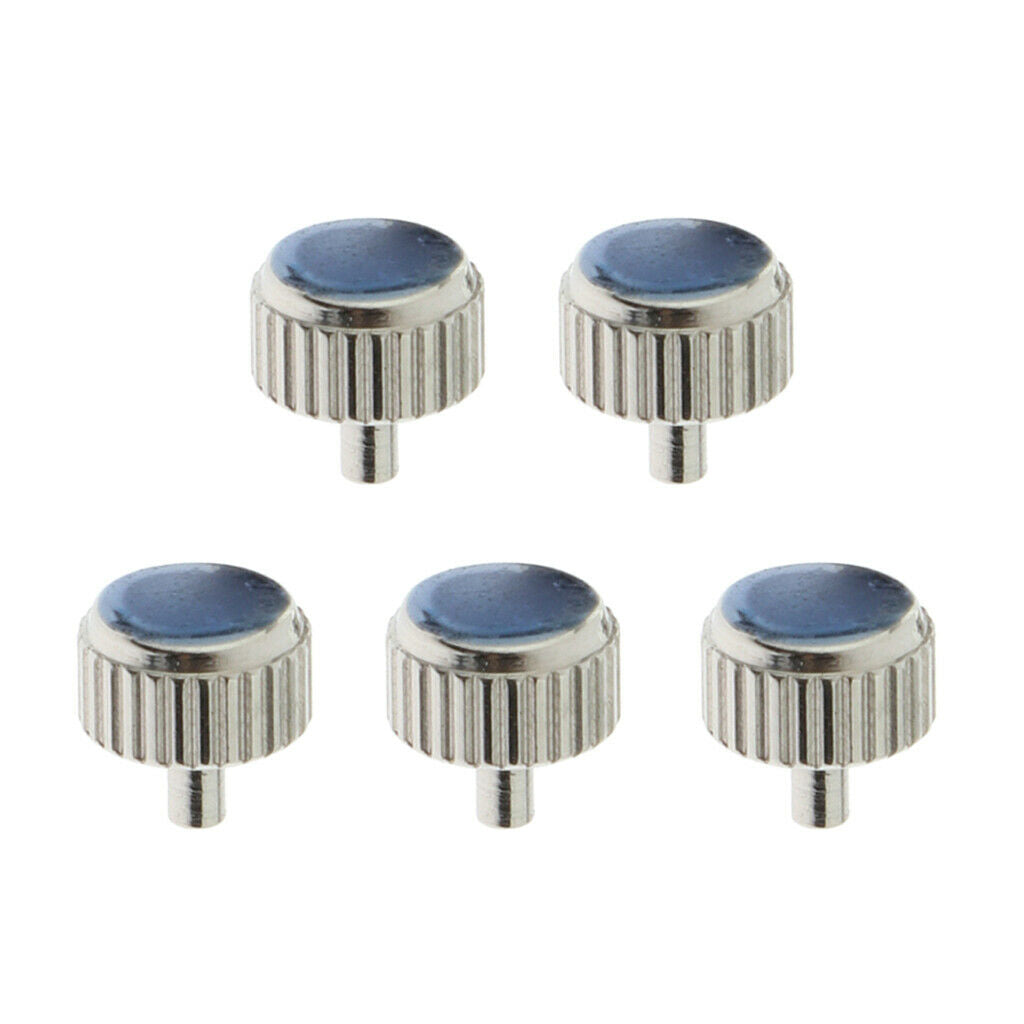 5PCS Watch Spare Parts Steel Flat End Long Pipe  5mm