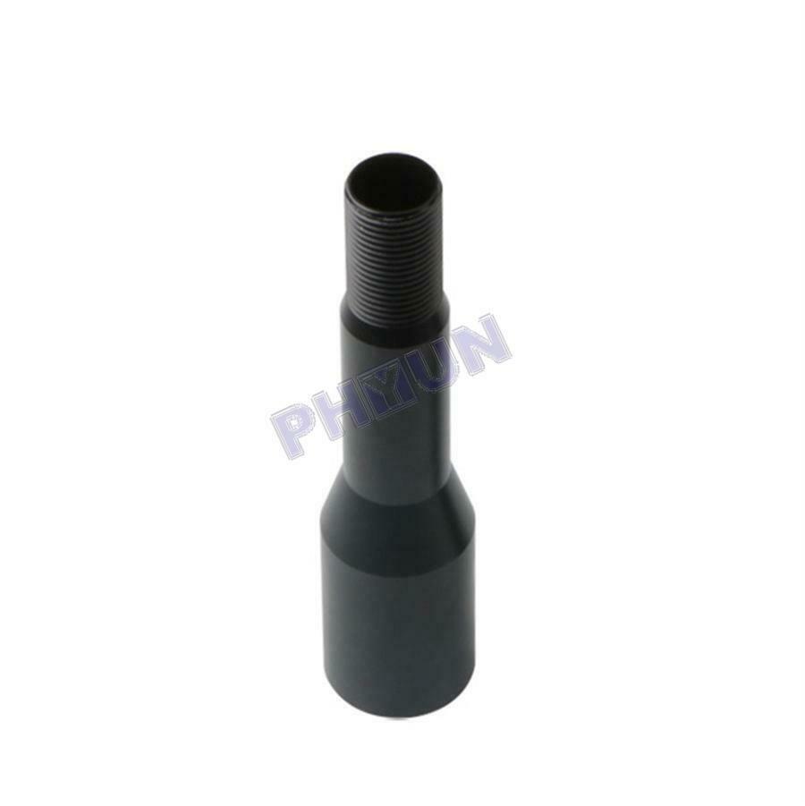 Black Car Straight Shift Knob Extension For Manual Shifter Lever 13CM Universal