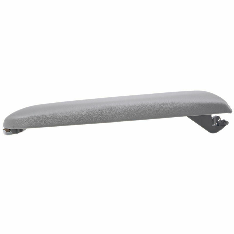 For VW Volkswagen Car Center Console Armrest Cover Lid Parts Grey Leather New