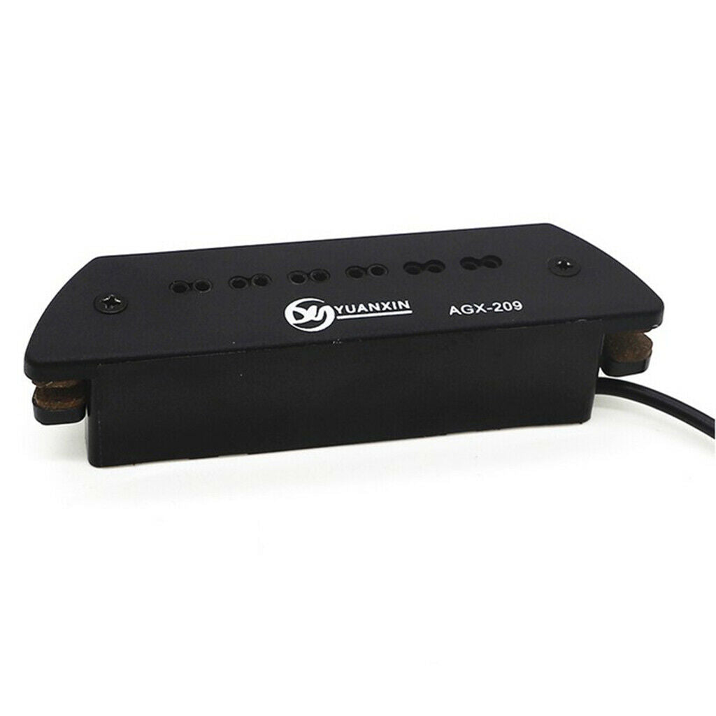 Tone And Volume Control Guitar Pickup For Acoustic Guitar Cable Length 2.8''