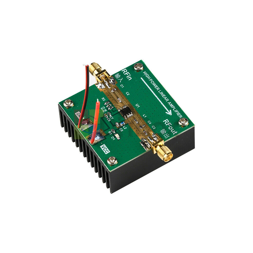 RF2126 400MHZ-2700MHZ Broadband RF Power Amplifier 2.4GHZ 1W For Ham Radio