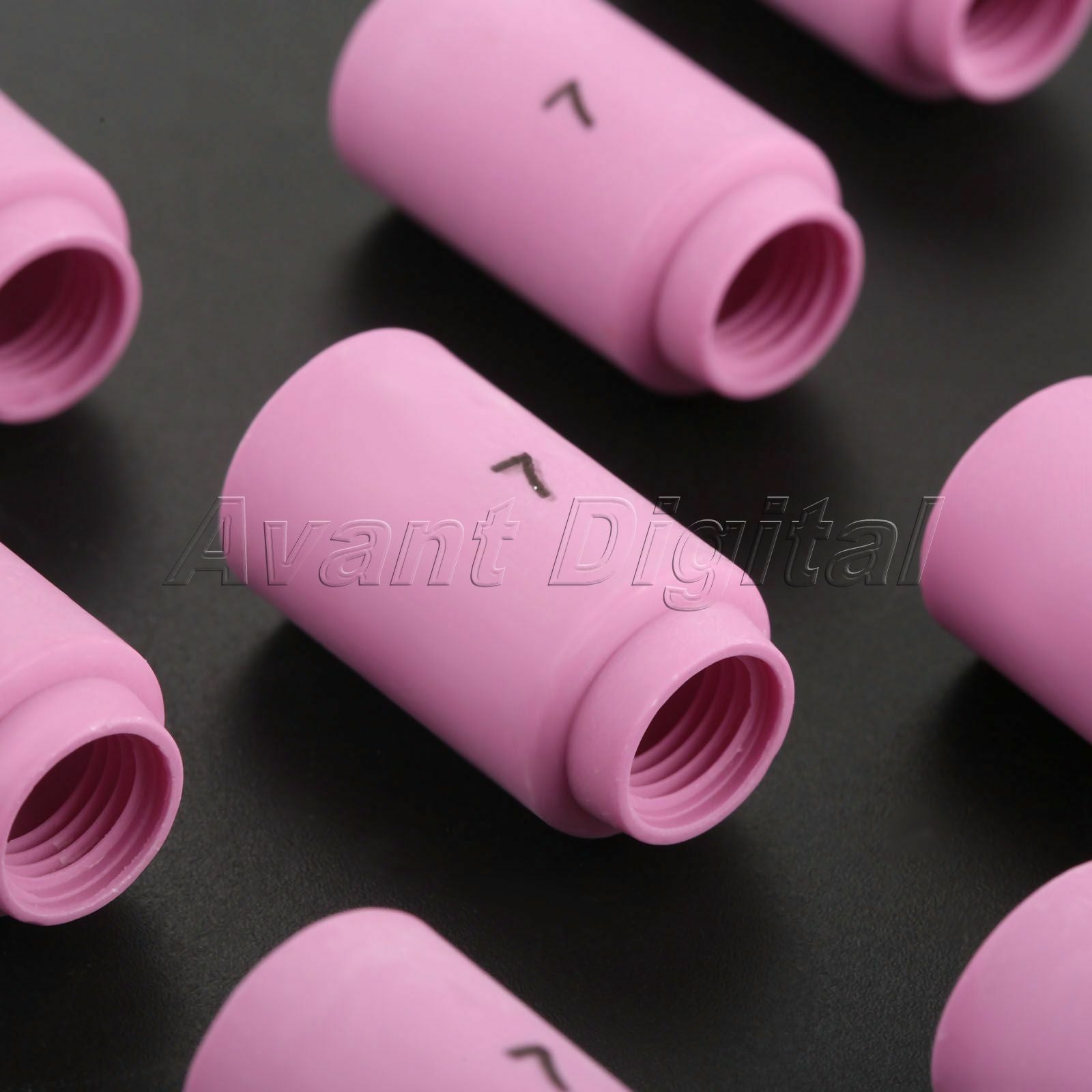10PCS Ceramic TIG Welding Cup Nozzle 13N11 #7 Torch 9 20 7/16" Orifice Accessory