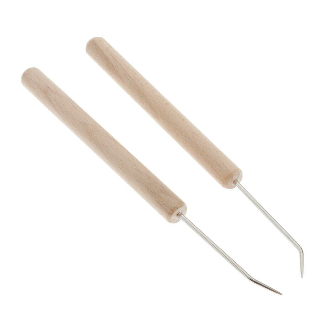 2Pcs 5.5inch Knitting Loom Hook for Knitting Crafts Making Totes Blankets