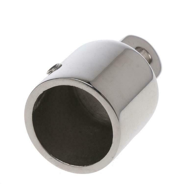 Stainless Steel Bimini Top Eye End Cap For 0.98'' Pipe Marine Boat Yacht