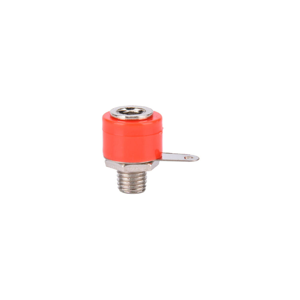 10Pcs 4mm Banana Panel Socket Test Probe Binding Post Nut Plug Jack Connector Kt