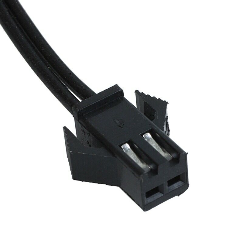 Standard 2 Pin Connector EL Wire Neon Strip Light 3 Way Splitter Cable Black ZB7