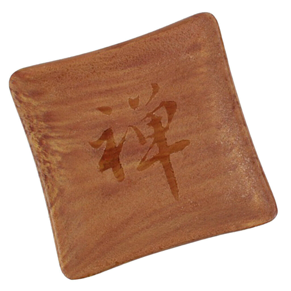 Melamine Cup Coaster Square Teacup Serving Mat Tableware Placemat Brown