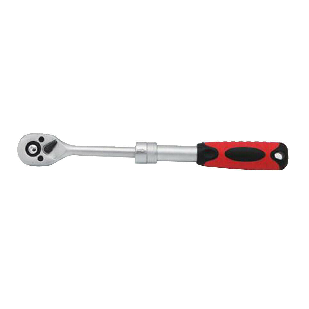 Two way telescopic ratchet quick spanner 0.25inch