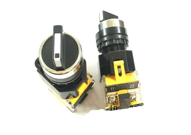Mill machine part Lathe pump start switch Two-speed control switch twist switch