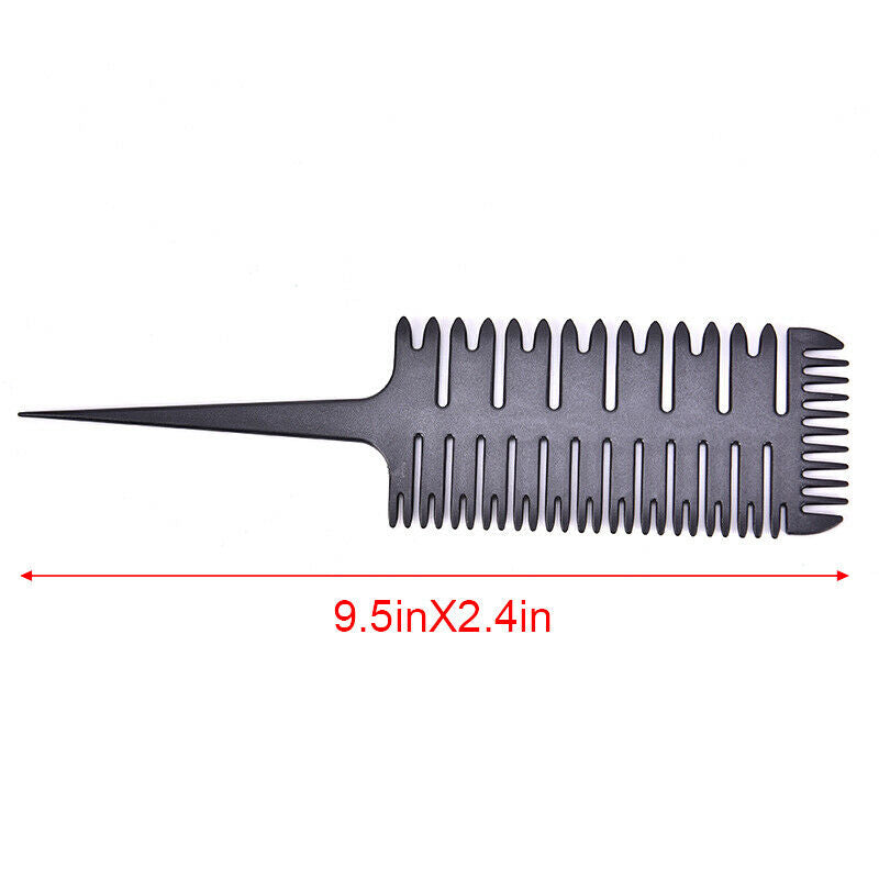 Salon Combs Brush Styling Cutting Color Tail Barber Hairdresser Hairdress.l8