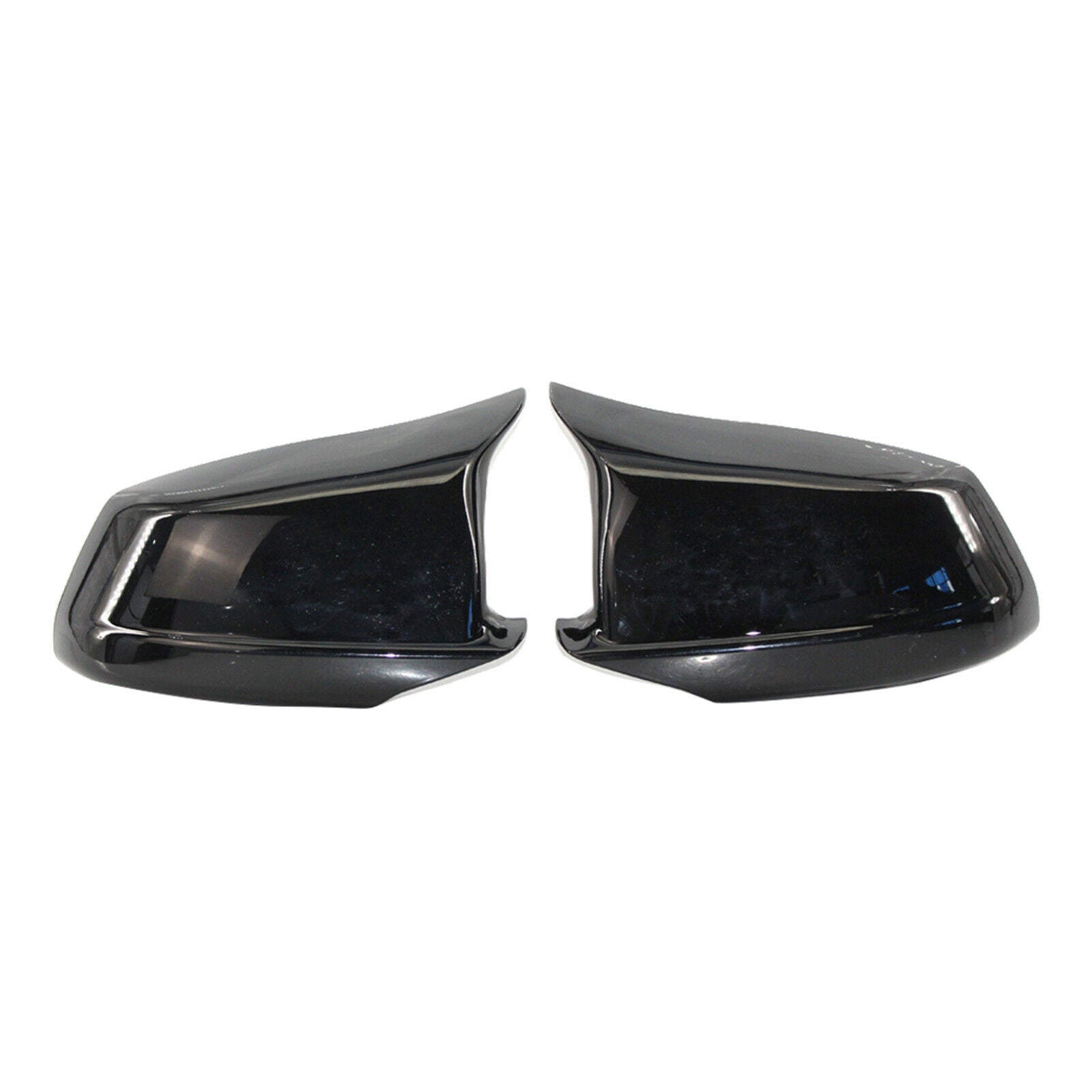 1Pair Side Rearview Wing Mirror Cover Trim Replace For BMW 5Series F10 11-13
