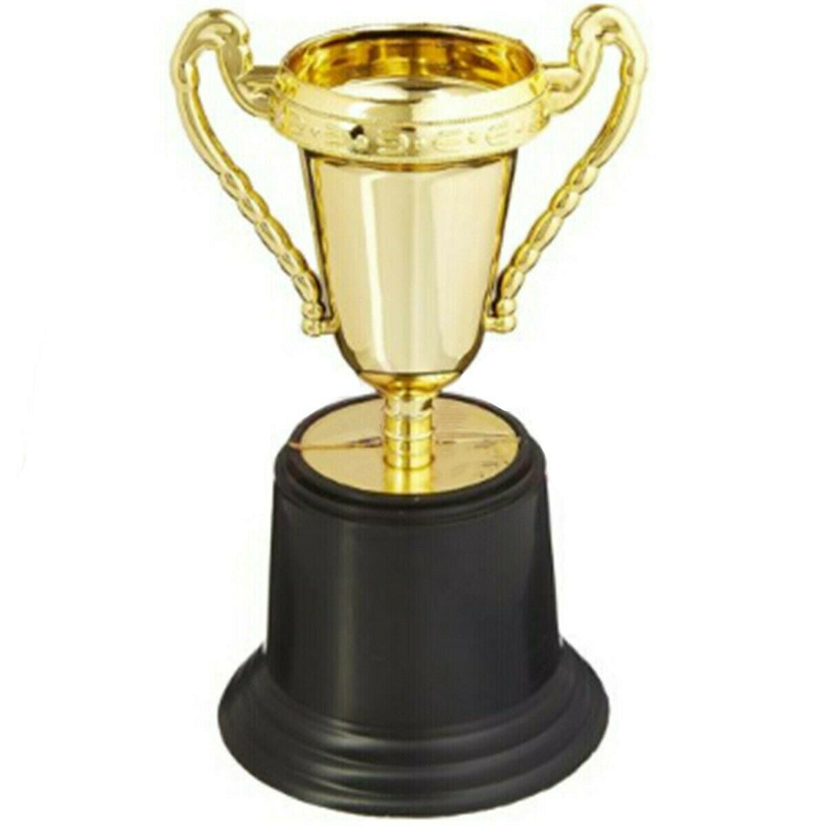 Plastic Tulip Shape Trophy Cup Prize Award Competition Sports Winner Table Decor