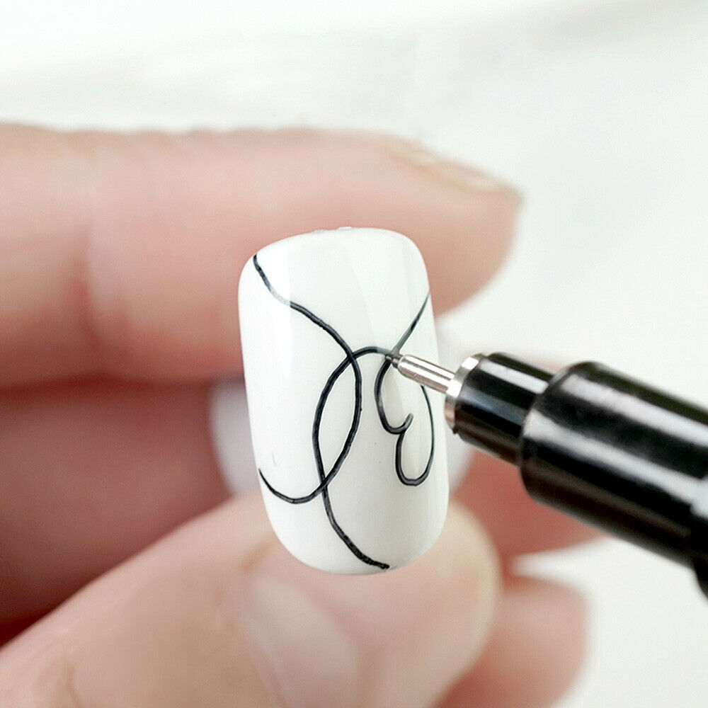 1Pc Nail Art Graffiti Pen Waterproof Painting Drawing Line Pen DIY Manicure Tool