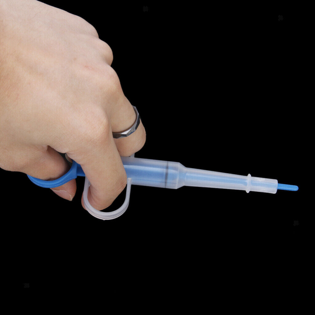 Blue Pet Dog Cat Pill Gun Piller Pusher Syringe Set + Paws Nail Grinder Trimmer