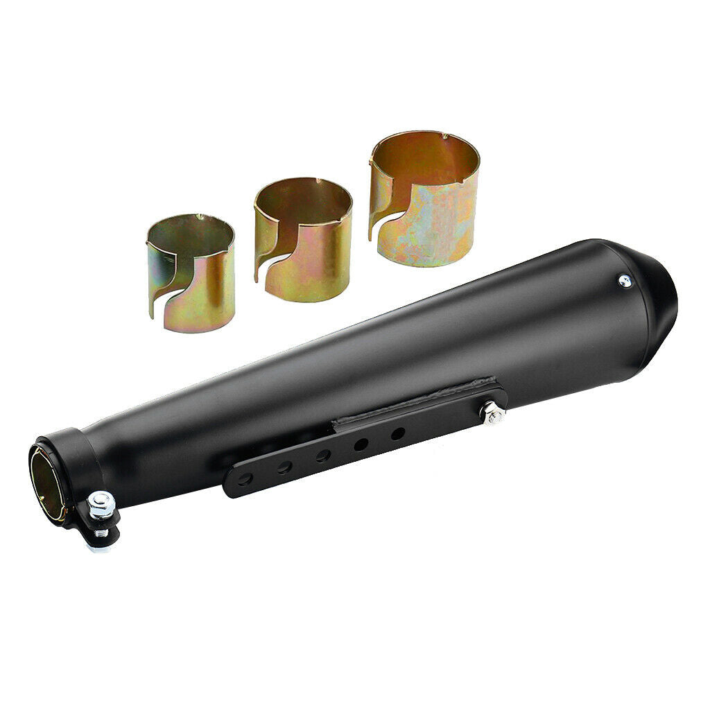 1 Set Motocycle Exhaust Muffler Pipe 35mm 39mm 43mm Sleeves Exhaust Silencer