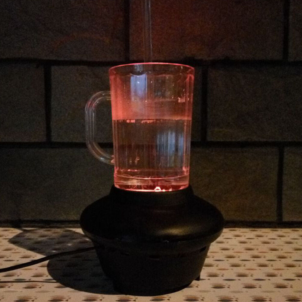 Home Decor LED Magic Faucet Mug Colorful Light Water Floating Fountain Faucet BD