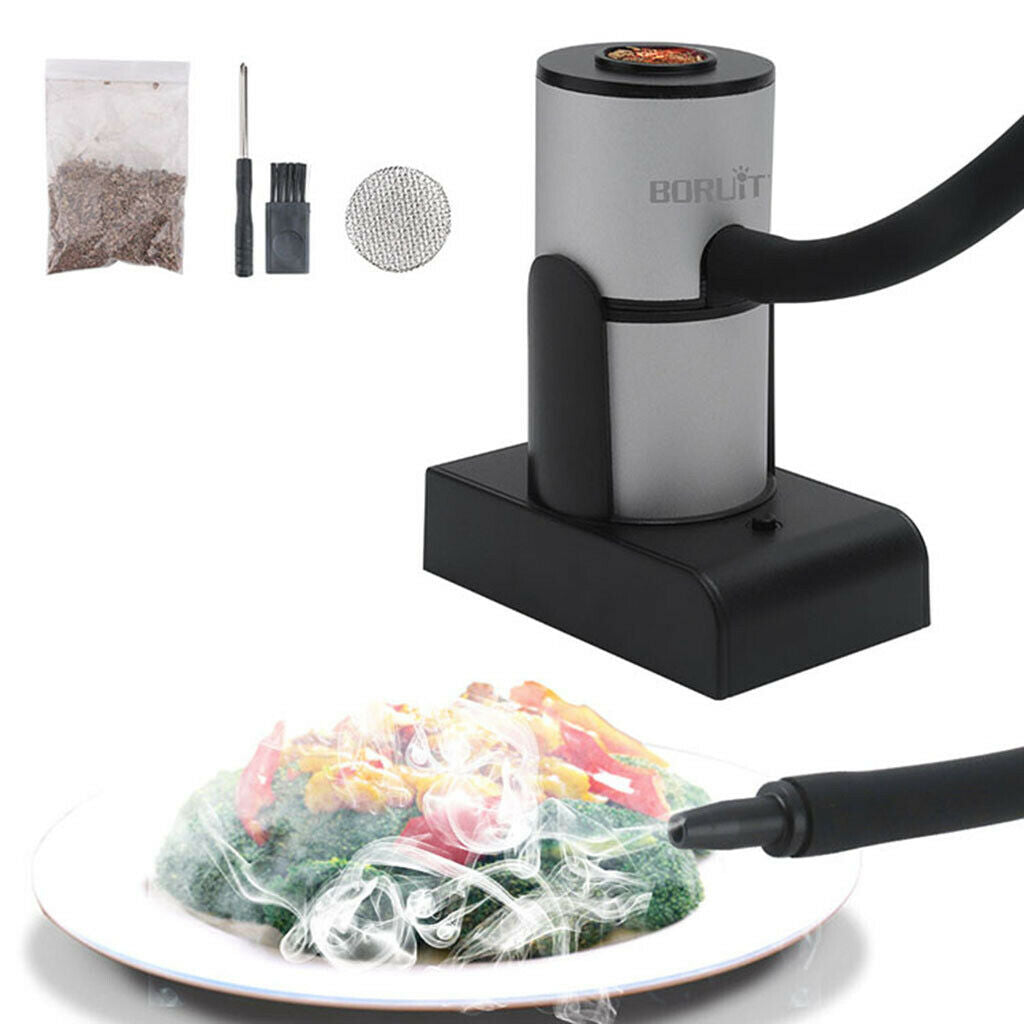 Cold Smoking Gun Food Smoker Smoke Infuser Indoor Outdoor Professional