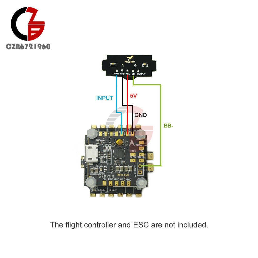 W2812B Colorful 5V RGB LED Alarm Buzzer Programable HGLRC BF CF For NAZE32 F3