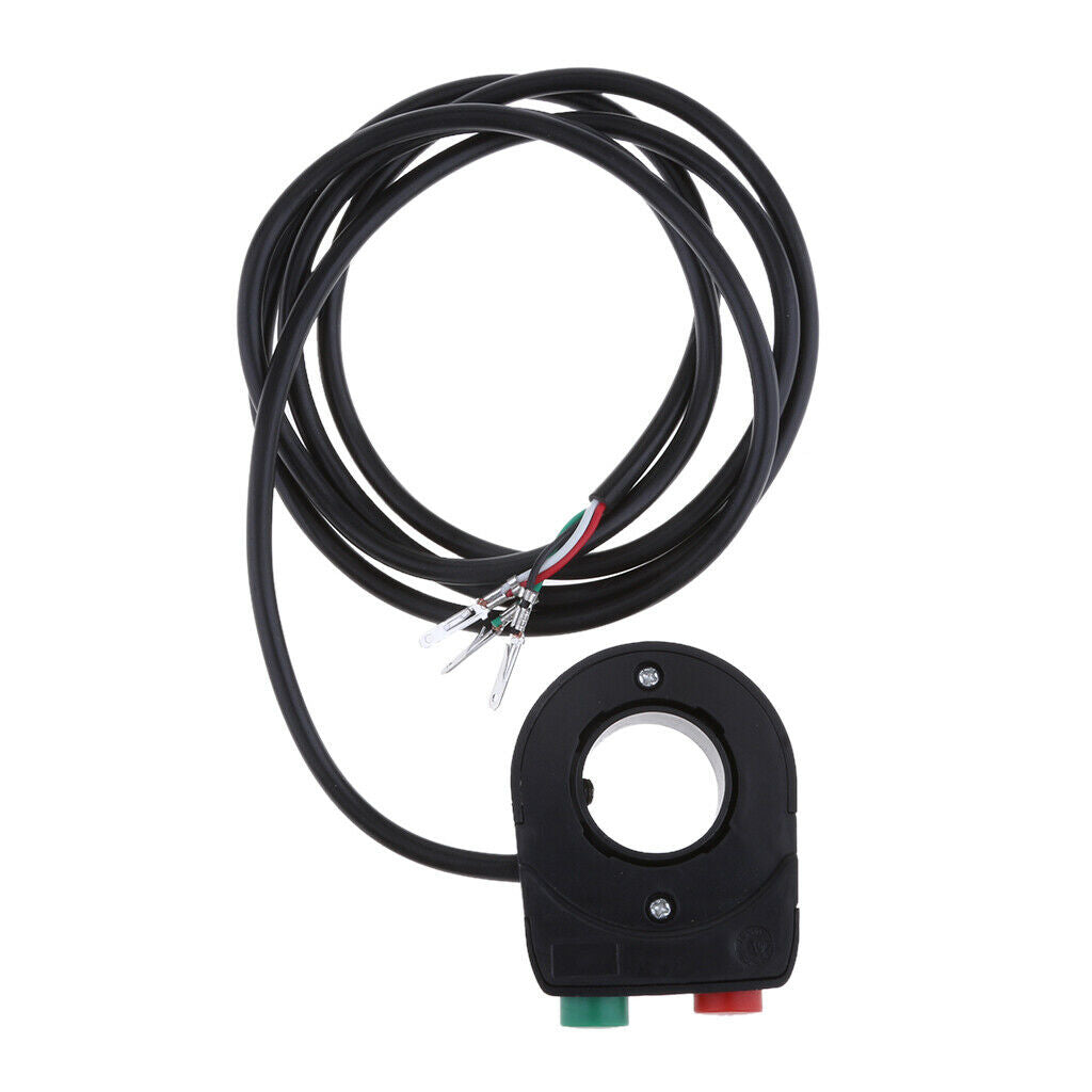 Motorcycle 7/8" Handlebar Horn Headlight On/Off Button Switch Control New