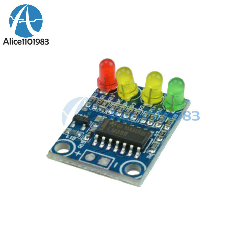 12V Electric Quantity 4 Power Indicator Battery Detection Module For Arduino