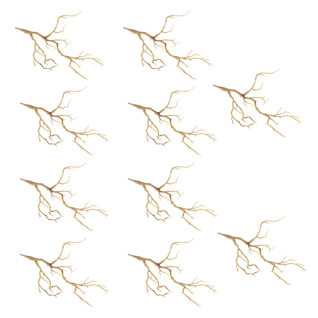 10x Artificial Simulation Tree Branch Stick Twig Flower Arrangement Coffee