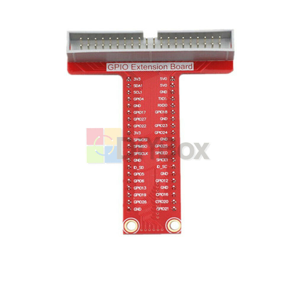 T-Shaped Breakout Expansion Board+ 40Pin GPIO Cable Fit for Raspberry Pi B+ Pi 2