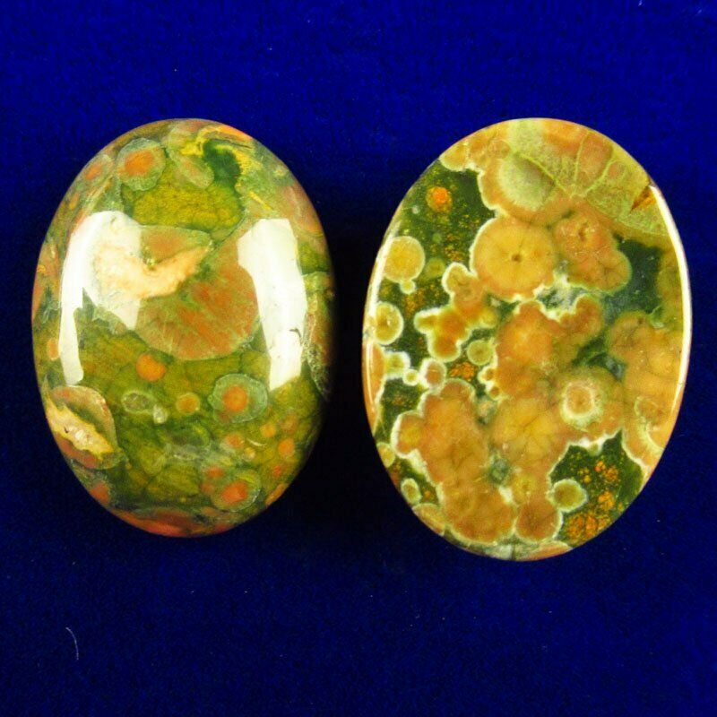 8pcs 36g Natural New Kambaba Jasper 25x18x6mm Oval Cab Cabochon A-278JM