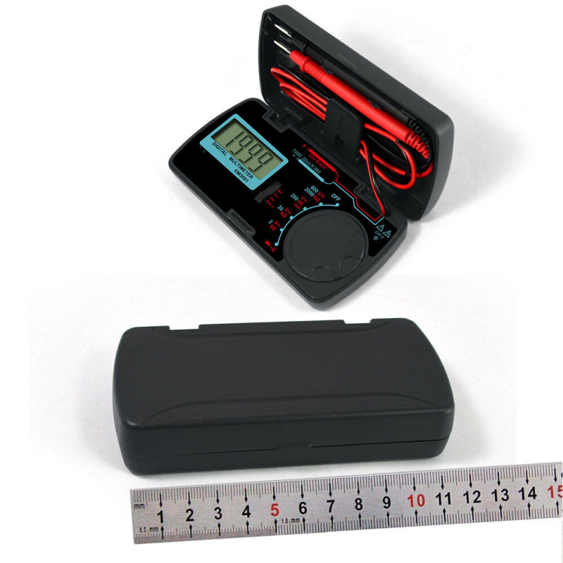 Multifunction Tester Mini Pocket Digital Ohm Digital Multimeter Ampere Voltmeter