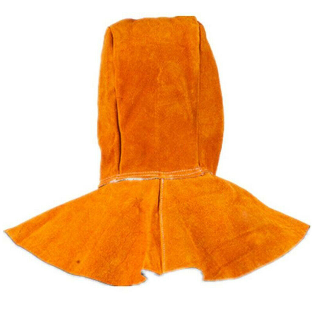 Cowhide Leather Welding Hood Welding Protective Hamlet Head Neck Protection