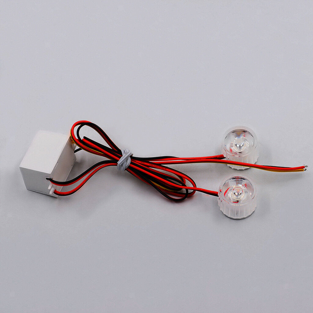 Car Truck ATV LED Strobe Light Flash Emergency Hazard Warning Lamp Red