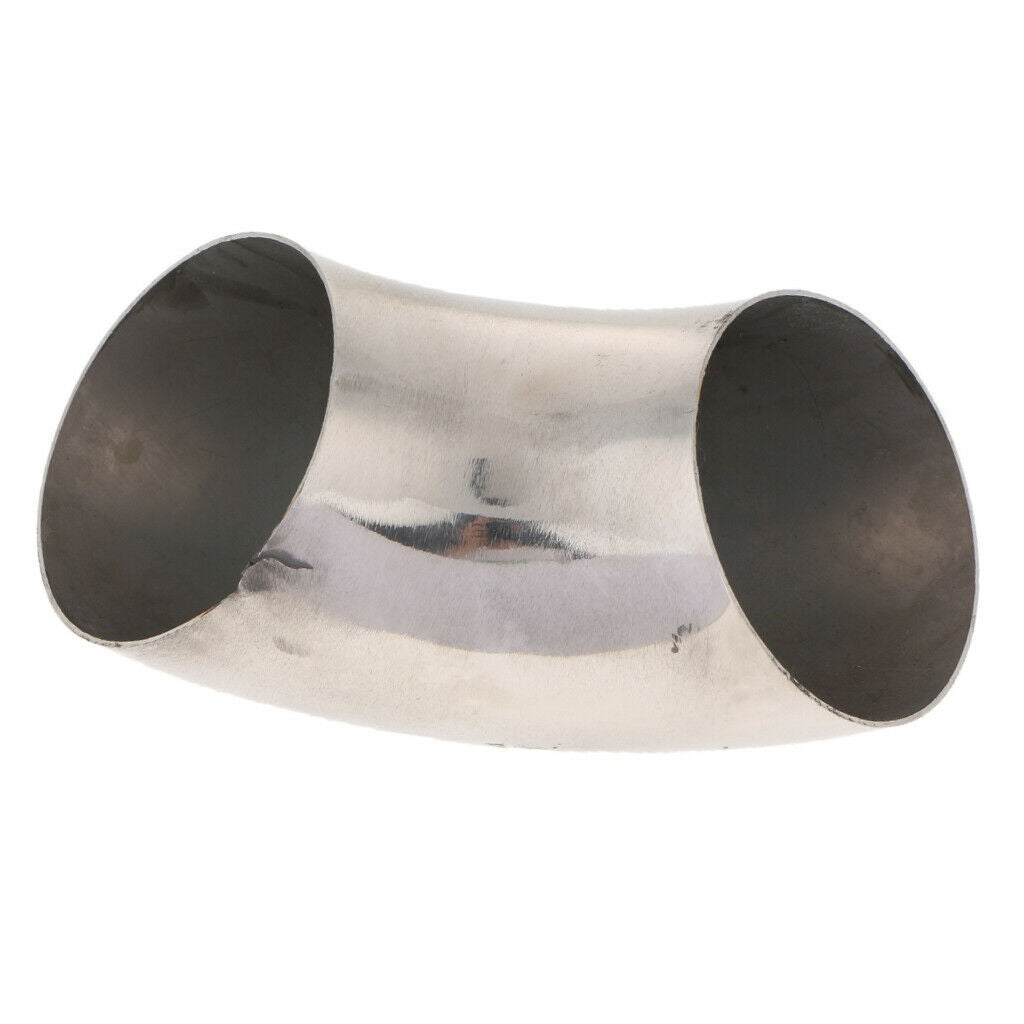 2x Auto 2.5" 90 Deg Bendable Elbow Weld-On Exhaust Pipe Tube Thickness:1mm