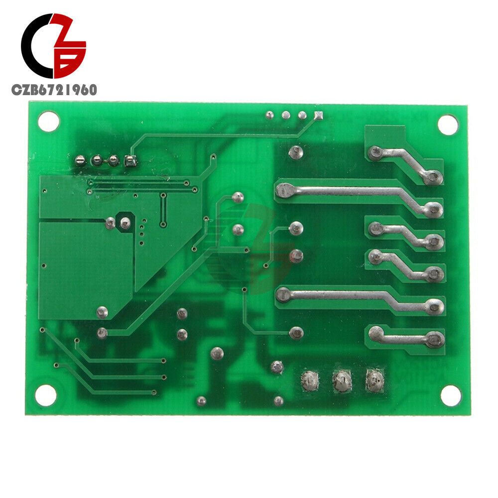 AC 220V 10A 433MHz 2CH Channel Wireless RF Relay Remote Control Switch Receiver