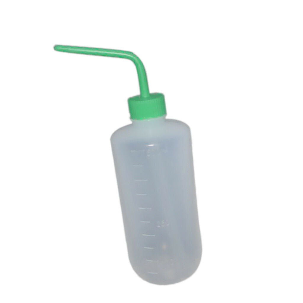 Plastic Garden Plant Watering Diffuser Squeeze Soap Wash Bottle 500ml Green