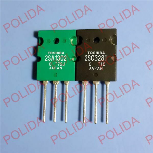 1pair or 2PCS Transistor TO-3PL 2SA1302-O/2SC3281-O 2SA1302/2SC3281 A1302/C3281