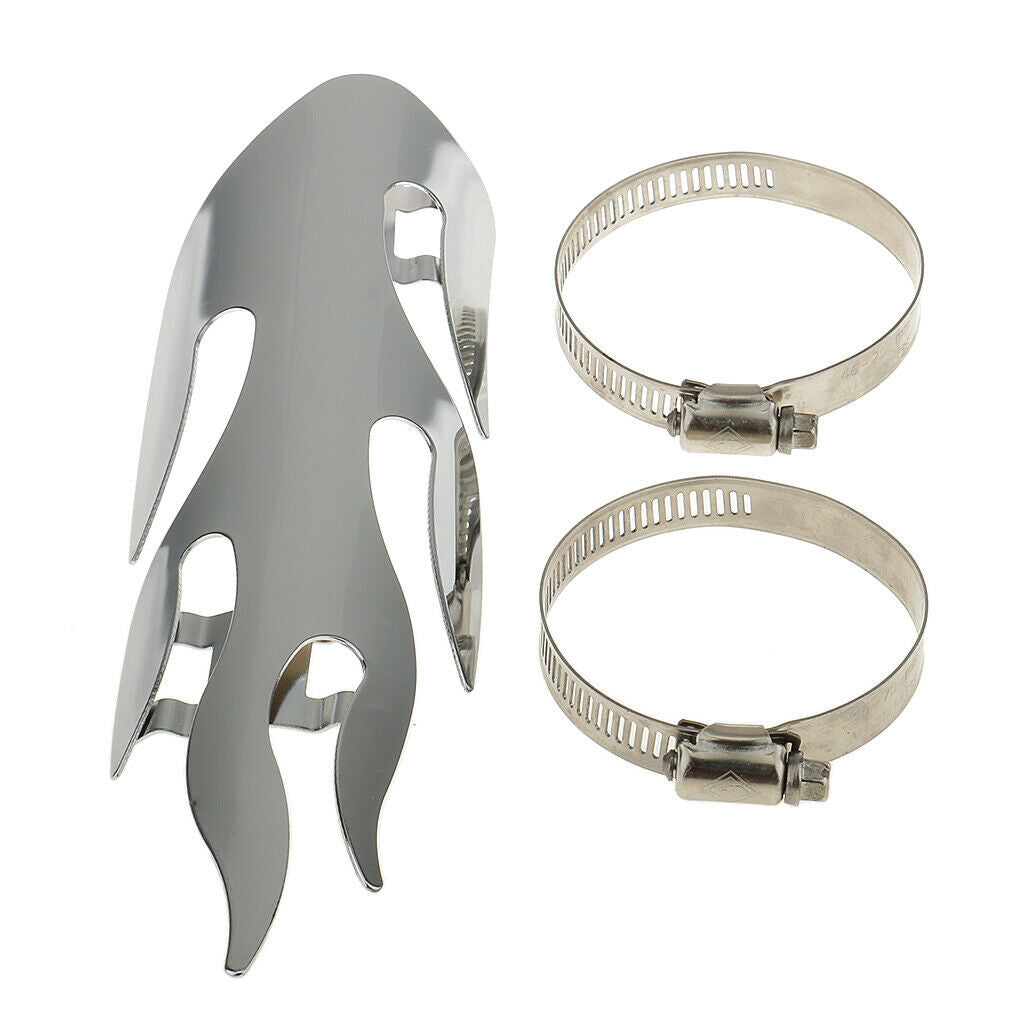 46-70mm Exhaust Muffler Heat Shield Body Decor Universal
