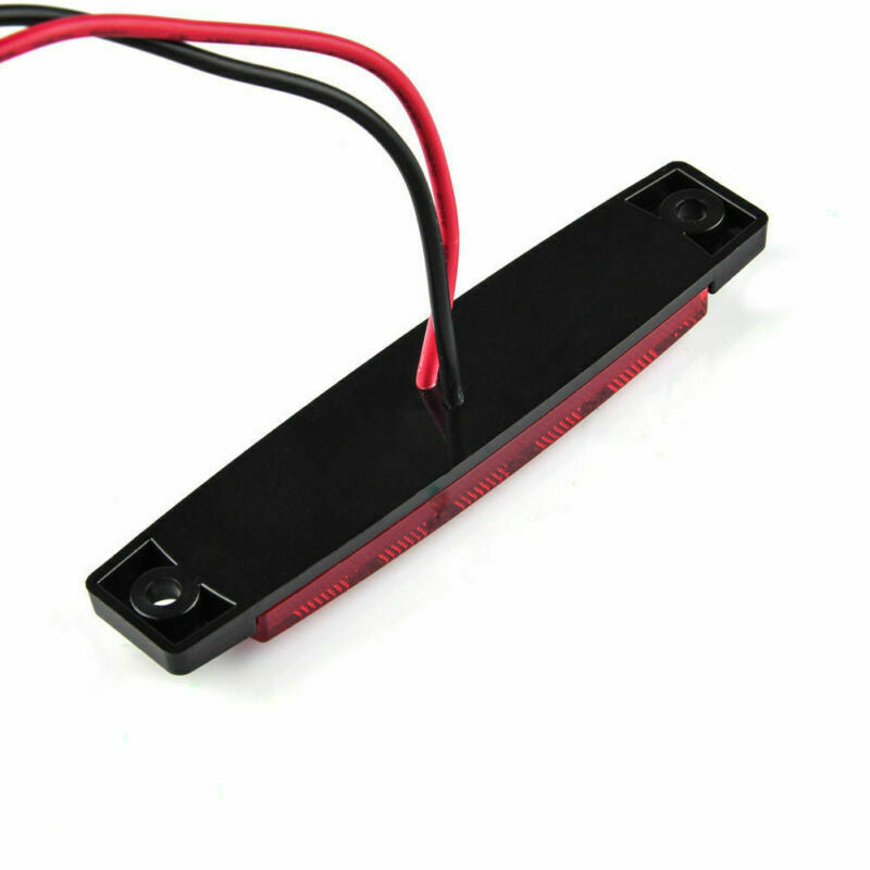 10x 12V LED Clearance Side Marker Light Indicator Lamp Strip Truck Trailer Lorry