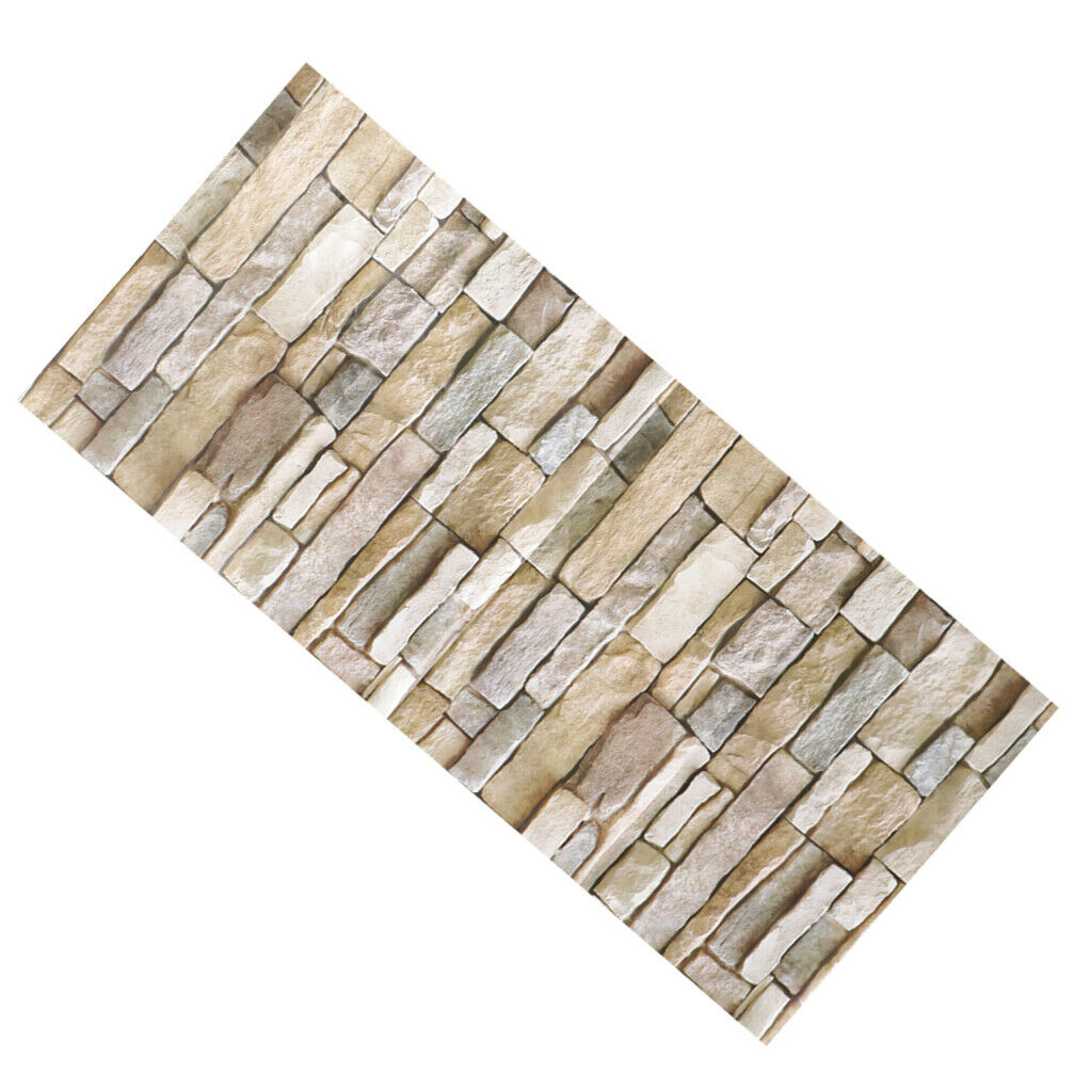Stone Brick Effect Wall Paper Wall Mural Wall Panels for Wall Living Room