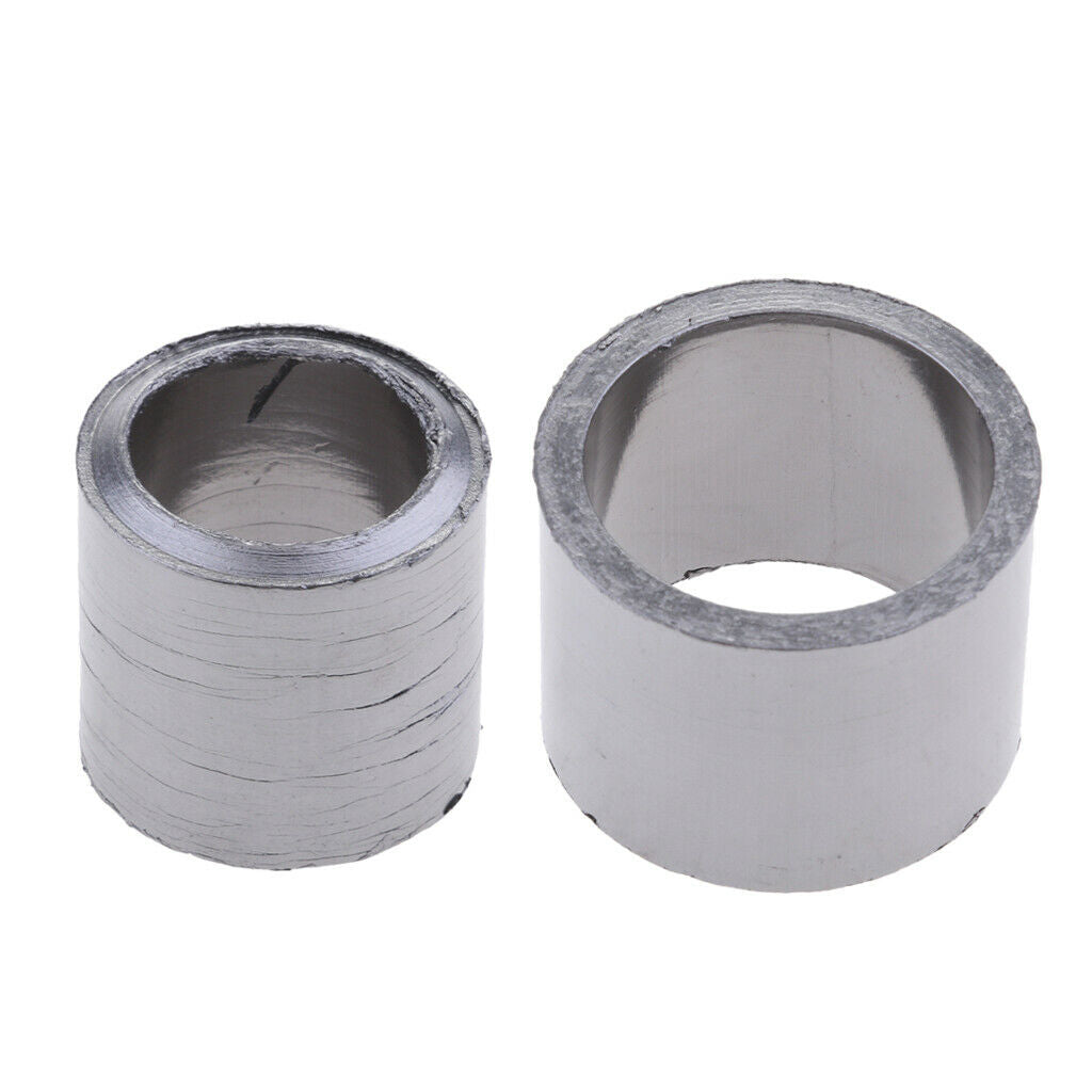 2 Pieces Exhaust Pipe Gasket for Dirt Bike/ATV/Scooter Muffler Part