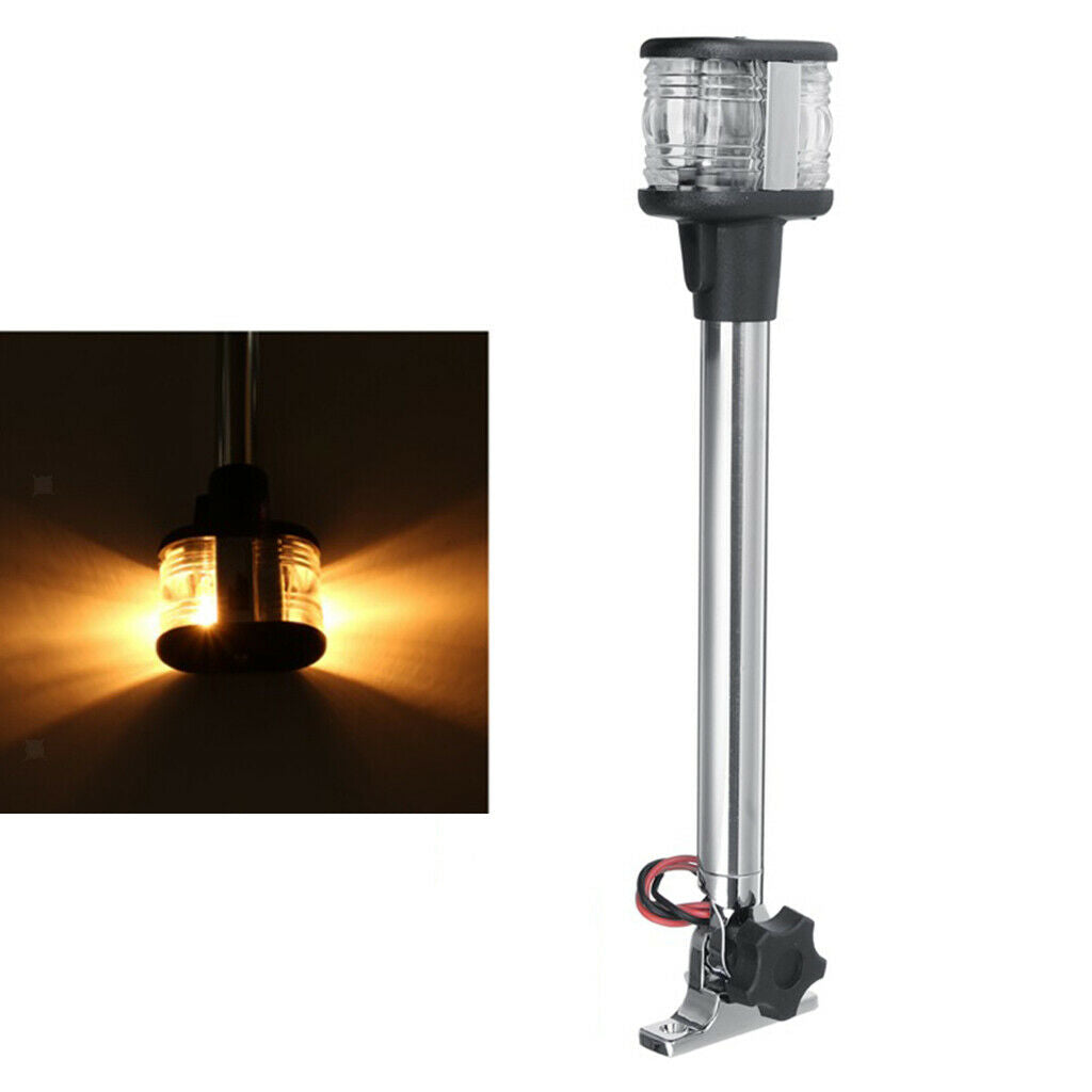 12V 10W 375MM Marine Navigation Anchor LED Light Folding All Waterproof